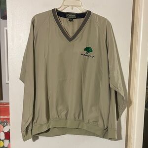 Fairway golf collection v-neck pullover windbreaker